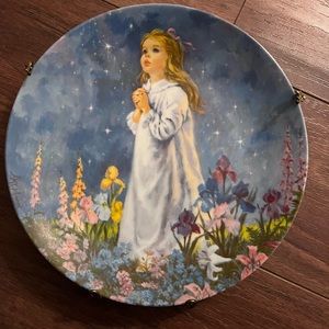 Twinkle Twinkle Little Star Collectors Plate From The Mother Goose Series SIGNED